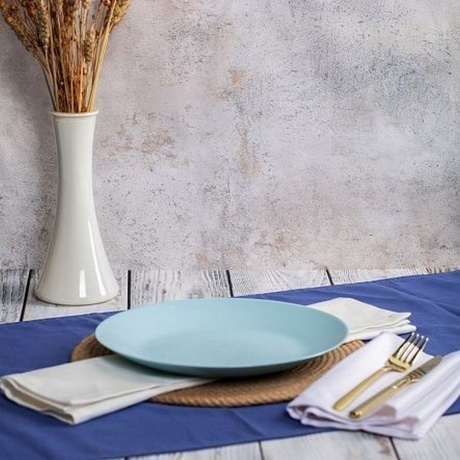 Тарелка обеденная ZELIE PARADISE BLUE 25см - фото 8