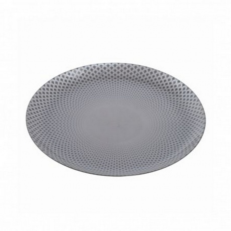 Тарелка обеденная SELESTI SILVER 26см - фото 6