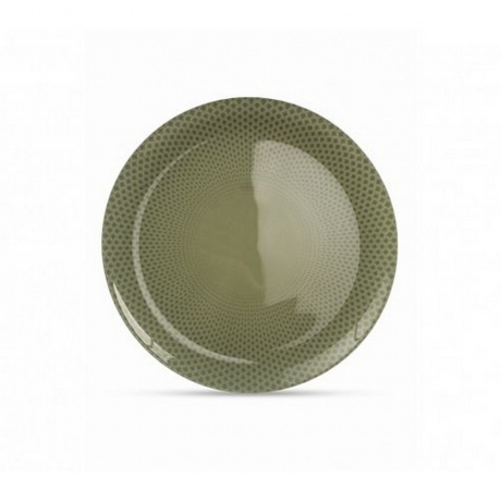 Тарелка обеденная SELESTI GREEN 25см - фото 1