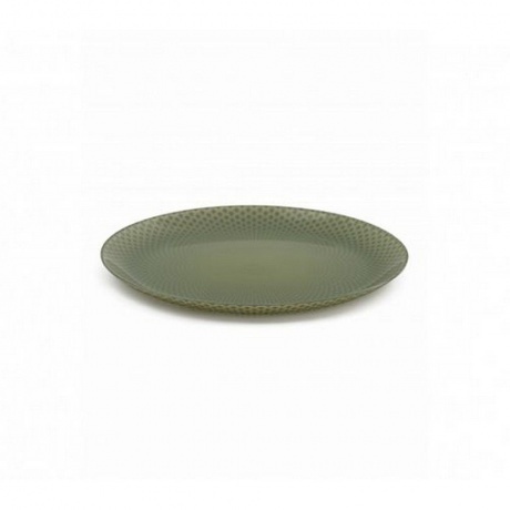 Тарелка обеденная SELESTI GREEN 25см - фото 2