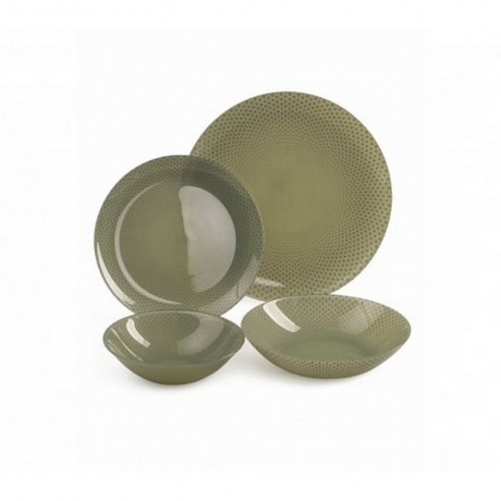Тарелка обеденная SELESTI GREEN 25см - фото 3