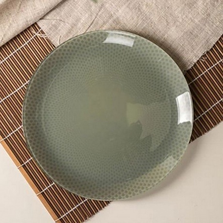 Тарелка обеденная SELESTI GREEN 25см - фото 6