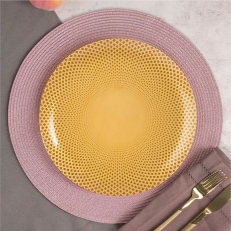 Тарелка обеденная SELESTI GOLD 26см - фото 4