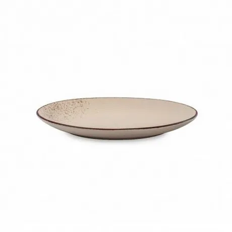 Тарелка обеденная OH!SPLASH бежевый 24см