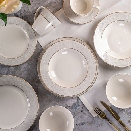 Тарелка обеденная MOONLIGHT 25см - фото 7