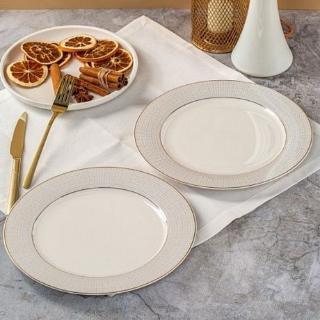 Тарелка обеденная MOONLIGHT 25см - фото 10