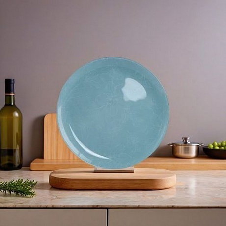 Тарелка обеденная MELITINA BLUE 25см - фото 2