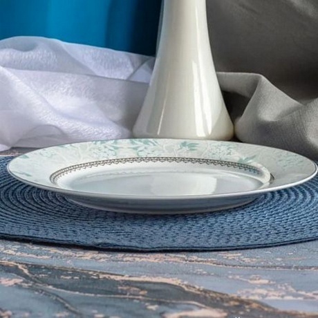 Тарелка обеденная FLORA 24см - фото 4