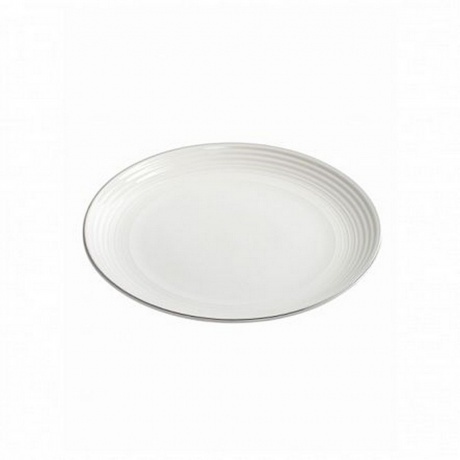 Тарелка обеденная FIESTA белый 25см - фото 2