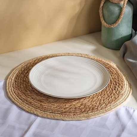 Тарелка обеденная FIESTA белый 25см - фото 5