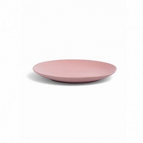 Тарелка обеденная DROPS розовый 24.8см - фото 3