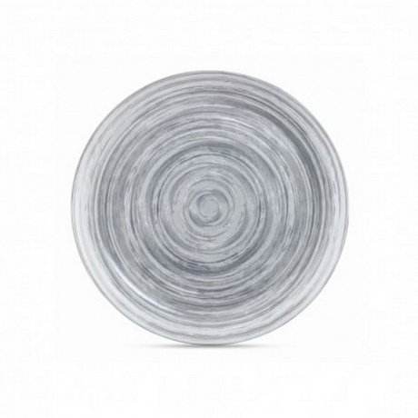 

Тарелка обеденная DIWALI ZEDORA GREY RINGS 25см