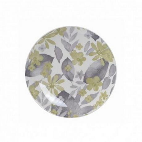 

Тарелка обеденная BLOOMING зеленая 24см