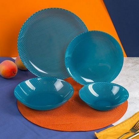 Тарелка десертная СЕЛЕСТИ ТЮРКУАЗ 20.5см - фото 3