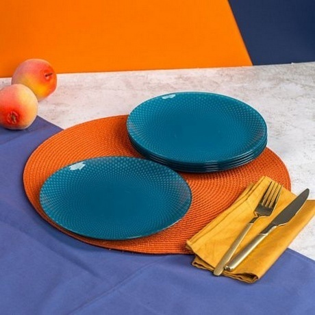 Тарелка десертная СЕЛЕСТИ ТЮРКУАЗ 20.5см - фото 6