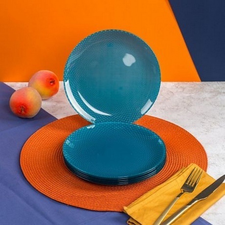 Тарелка десертная СЕЛЕСТИ ТЮРКУАЗ 20.5см - фото 7