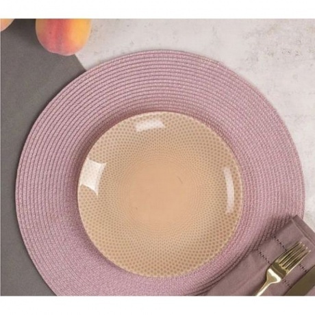 Тарелка десертная СЕЛЕСТИ БЕЖ 20.5см - фото 4