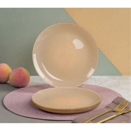 Тарелка десертная СЕЛЕСТИ БЕЖ 20.5см - фото 5