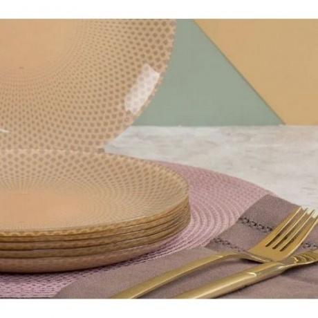 Тарелка десертная СЕЛЕСТИ БЕЖ 20.5см - фото 6