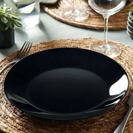 Тарелка десертная ЛИЛИ БЛЭК 18см - фото 3