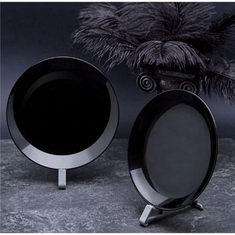 Тарелка десертная ДИВАЛИ ЧЕРНЫЙ 19см - фото 2