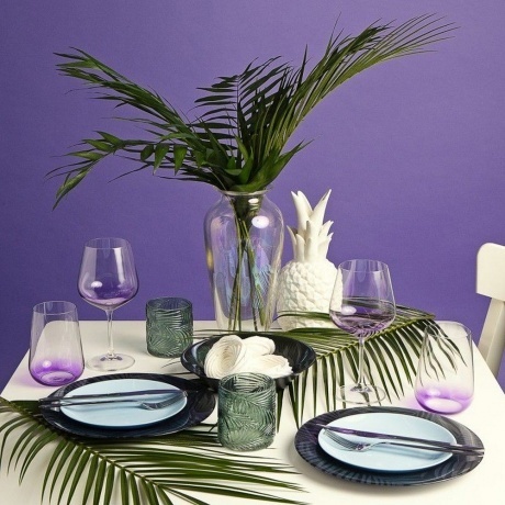 Тарелка десертная ДИВАЛИ ЛАЙТ БЛЮ 19см - фото 4