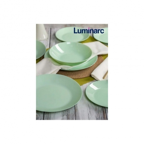 Тарелка десертная ZELIE PARADISE GREEN 18см - фото 7