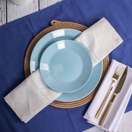 Тарелка десертная ZELIE PARADISE BLUE 18см - фото 6