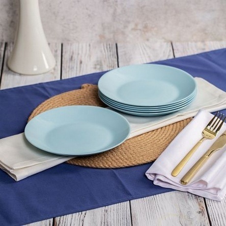 Тарелка десертная ZELIE PARADISE BLUE 18см - фото 7