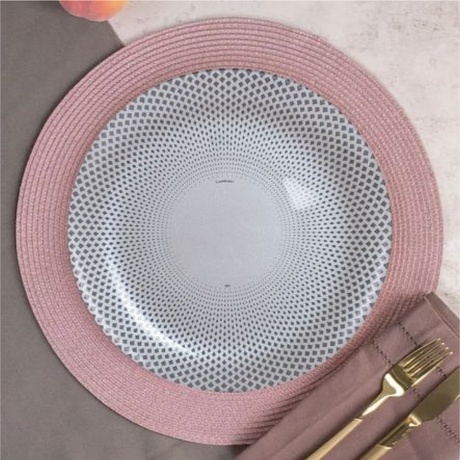 Тарелка десертная SELESTI SILVER 20.5см - фото 4