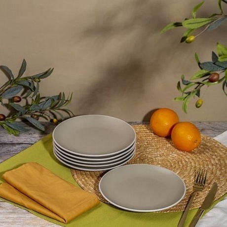 Тарелка десертная SCANDY OLIVE 19.3см - фото 4