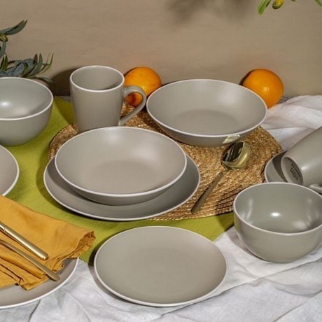 Тарелка десертная SCANDY OLIVE 19.3см - фото 8