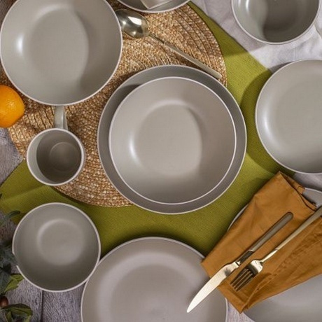 Тарелка десертная SCANDY OLIVE 19.3см - фото 10