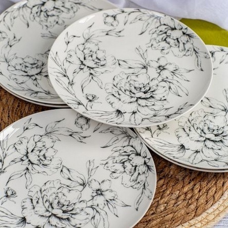 Тарелка десертная PEONIA 20см - фото 3