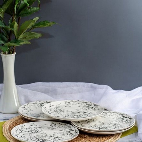 Тарелка десертная PEONIA 20см - фото 4