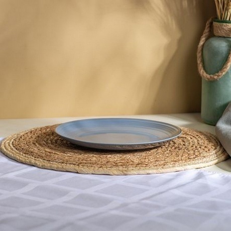 Тарелка десертная FIESTA дымчато-голубой 21см - фото 4