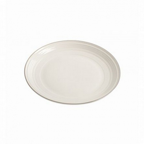 Тарелка десертная FIESTA белый 21см - фото 2