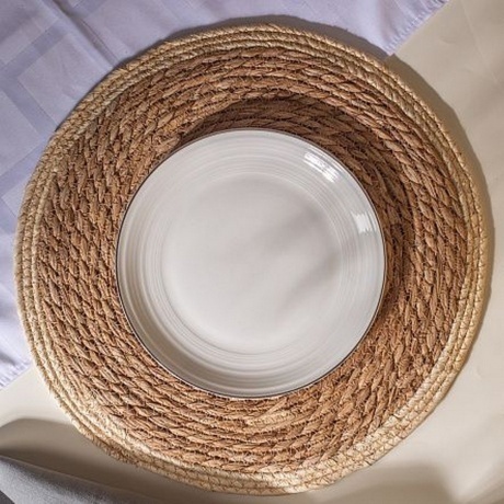 Тарелка десертная FIESTA белый 21см - фото 4