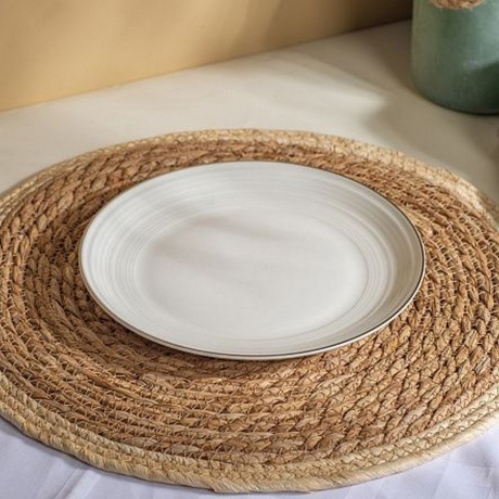 Тарелка десертная FIESTA белый 21см - фото 5