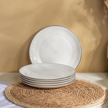 Тарелка десертная FIESTA белый 21см - фото 8