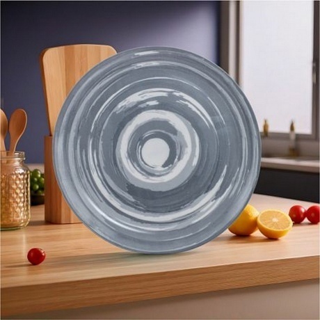 Тарелка десертная DIWALI MARVO GREY 20.5см - фото 4