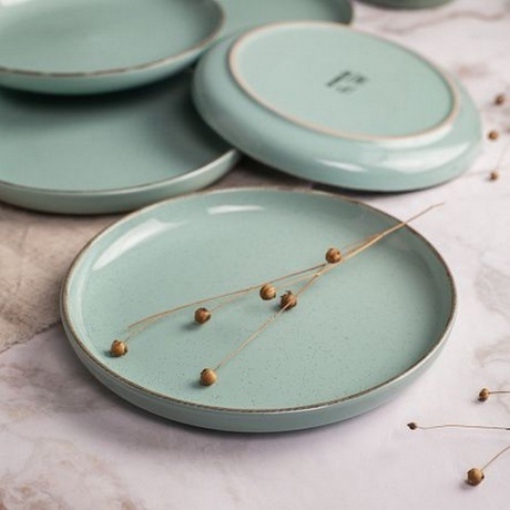 Тарелка десертная DAILY бирюзовый 19см - фото 9