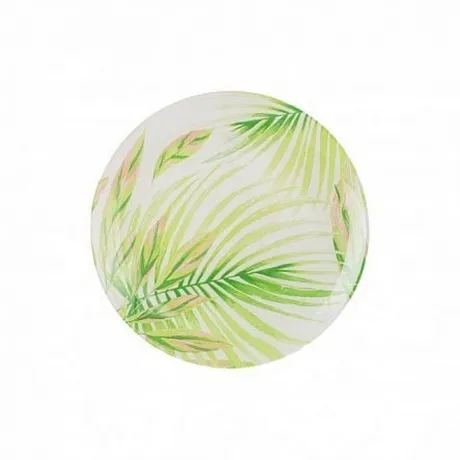 Тарелка десертная CRAZYFOLIA WHITE 20.5см