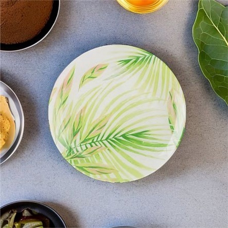 Тарелка десертная CRAZYFOLIA WHITE 20.5см - фото 2