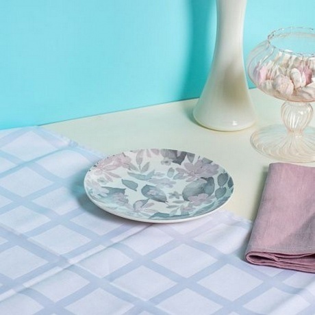 Тарелка десертная BLOOMING розовая 19см - фото 8