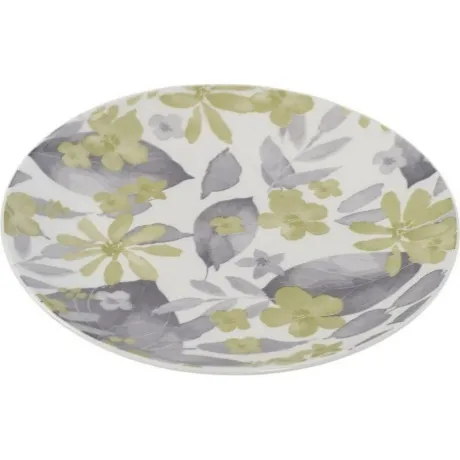 Тарелка десертная BLOOMING зеленая 19см