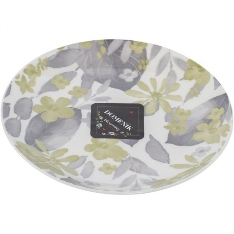 Тарелка десертная BLOOMING зеленая 19см - фото 2