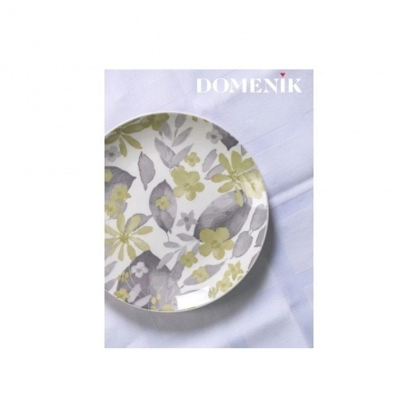 Тарелка десертная BLOOMING зеленая 19см - фото 3