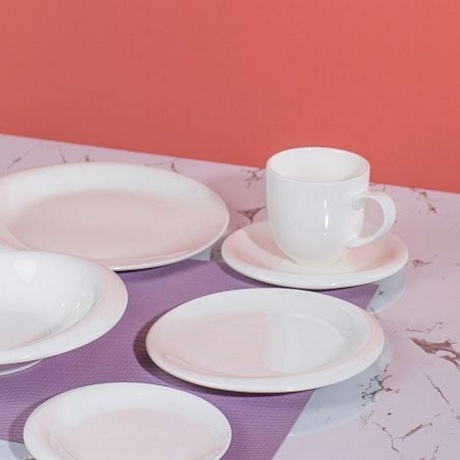 Тарелка десертная BIANCO 19см - фото 8