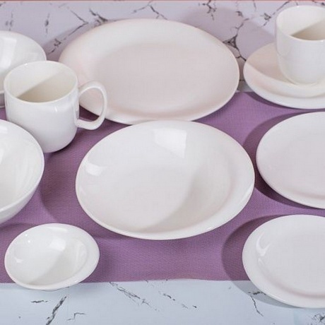 Тарелка десертная BIANCO 19см - фото 9